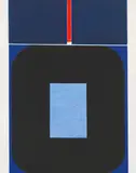 Quandor II by Georg Karl Pfahler, 1963, Oil on canvas, sold Dec 2013