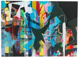 Tobias Lehner, 088.090.103, 2003, Acrylic on canvas