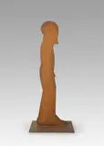Horst Antes, Figur 1000, 1987, Eisen, korrodiert und graviert