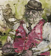 Andrea Bender, Fiaker, 2005, Acrylic