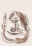 Georg Baselitz, Ohne Titel, 1984, Watercolor
