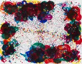 Sam Francis, Coral Lyre Nine (SFS-133), 1972, Silkscreen in colors
