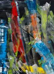 Bernd Scheid, Black Hole, 2009, Oil on canvas