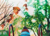 Sabine Dehnel, Spielplatz, 2003, Acrylic on canvas