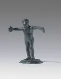 Jörg Immendorff, Ohne Titel (Umarmung), 2006, Bronze