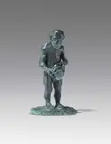 Ohne Titel (Affe mit Totenkopf) by Jörg Immendorff, 2006, Bronze, sold Dec 2013