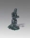 Ohne Titel (Affe mit Buch) by Jörg Immendorff, 2006, Bronze, sold Dec 2013