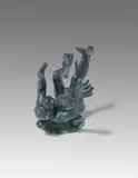 Jörg Immendorff, Ohne Titel (Affe umfallend), 2006, Bronze