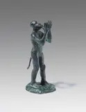 Jörg Immendorff, Ohne Titel (Klatschender Affe), 2006, Bronze