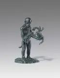 Ohne Titel (Affe mit Tiger und Drache) by Jörg Immendorff, 2006, Bronze, sold Dec 2013