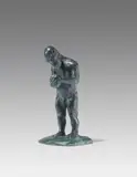 Ohne Titel (Affe mit gefalteten Händen) by Jörg Immendorff, 2006, Bronze, sold Dec 2013