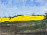Klaus Fußmann, Ohne Titel, Mischtechnik auf Aquarellbütten