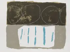 Arran by William Scott, 1960, Lithograph in colors, sold Dec 2013