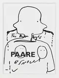 Rosemarie Trockel, Ohne Titel (Paare), 1998, Felt-tip pen drawing