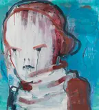 Claudia Rossger, Bösebockigtraurig, 2008, Oil on canvas