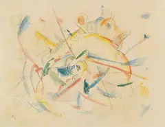 Wassily Kandinsky, Ohne Titel, 1915, Watercolor