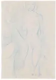 Otto Mueller, Zwei Mädchen, 1920, Chalks
