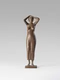 Elaine halbbekleidet by Gerhard Marcks, 1978, Bronze, sold Dec 2013