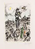Marc Chagall, Concert in the Square, 1983, Lithograph in colors