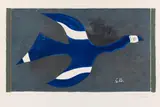 Georges Braque, Vol de nuit (Oiseau XII), 1957, Lithograph in colors