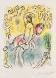 Marc Chagall, ... ich bin Odysseus, 1974, Lithograph in colors