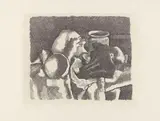 Giorgio Morandi, Natura morta con il panneggio, 1931, Etching