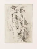 Georges Braque, Etude de Nu (Aktstudie)