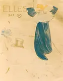 Elles (Frontispice) by Henri de Toulouse-Lautrec, 1896, Lithograph in colors, sold Dec 2013