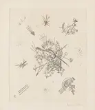 Wassily Kandinsky, Kleine Welten X, 1922, Drypoint