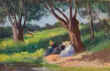 Maximilien Luce, Sous l´arbre Rolleboise