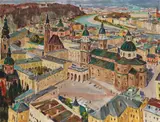 Arnold Balwé, Salzburg in der Herbstsonne