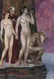 Arnold Rechberg, Die Läuterung, 1910, Oil on panel