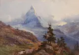 Edward Theodore Compton, Blick auf das Matterhorn