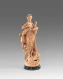 Albert-Ernest Carrier-Belleuse, L'Innocence tourmentée par l'amour, 1871, terracotta