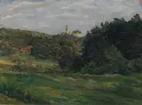 Wilhelm Trübner, Burg Kronberg im Taunus