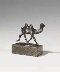 Trabendes Kamel by August Gaul, 1915, Bronze, sold Nov 2013