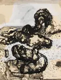 Georg Baselitz, Ohne Titel, 1963, Brush and India ink drawing
