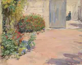Max Slevogt, Gartenweg zum Sommerhaus (Godramstein)
