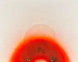 Otto Piene, Die Geburt des Regenbogens, 1966, Oil