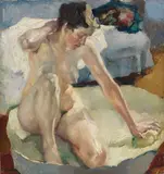 Leo Putz, In der Badewanne II