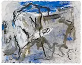 GE-11/1997 by Emil Schumacher, 1997, Mixed media, sold Jun 2013