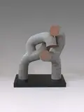 Martin und Brigitte Matschinsky-Denninghoff, Ringer, 1979, Sculpture