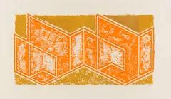 Study to Tautonym by Josef Albers, 1944, Oil, sold Jun 2013