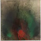 Otto Piene, Tidal Green, 1974, Oil