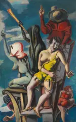 Kurt Weinhold, Chimären, 1930, Oil on canvas