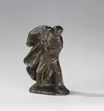 Der Mantelanzieher by Ernst Barlach, 1913, Bronze, sold Jun 2013