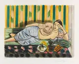 Odalisque au coffret rouge by Henri Matisse, 1926, Farbaquatinta auf Arches-Velin, sold Jun 2013