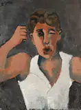 Der Drohende by Helmut Kolle gen. vom Hügel, 1930, Oil on canvas, sold Jun 2013