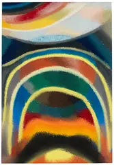 Otto Freundlich, Lichtkreise (Kosmischer Regenbogen), 1922, Pastel