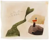 10. März 61 d 40 by Julius Heinrich Bissier, 1961, Egg and oil tempera, sold Jun 2013